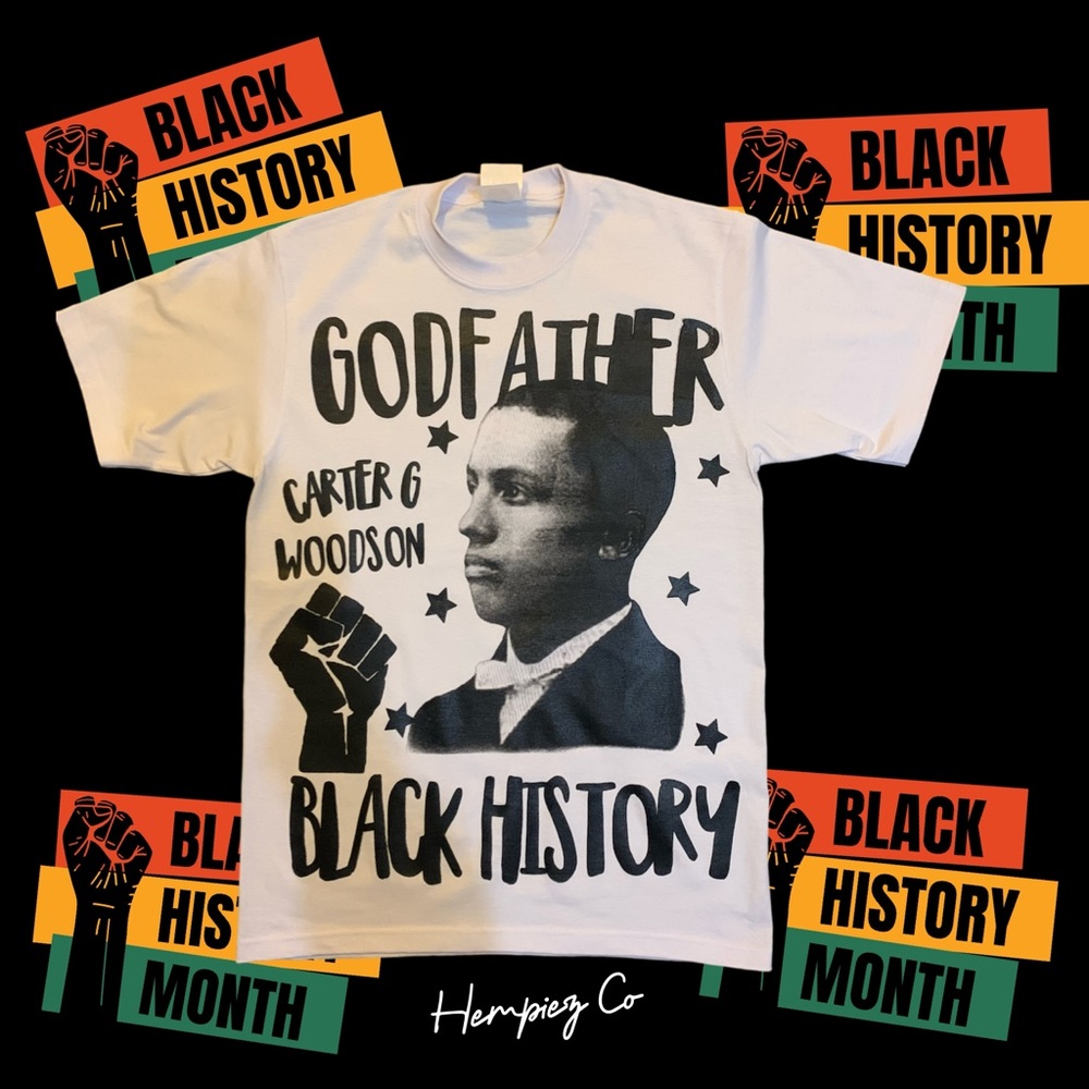 Black history month Carter Woodson Tshirt